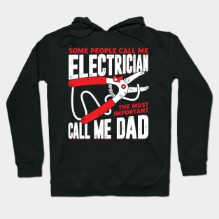 Electrician Dad Father Gift Hoodie